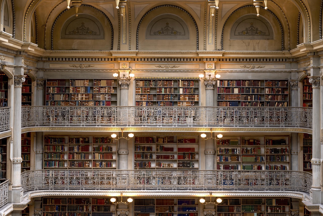 Creëer een donkere bibliotheek met dark academia design
